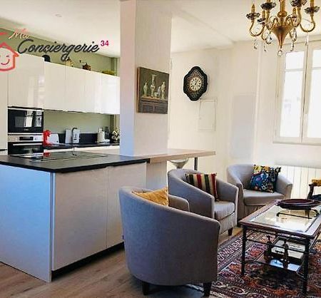 Appartement Standing Hotel Particulier Montpellier Bagian luar foto