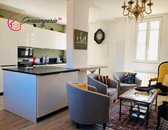 Appartement Standing Hotel Particulier Montpellier Bagian luar foto